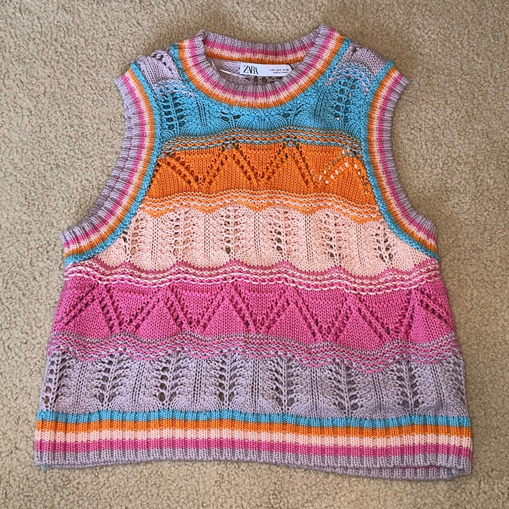 Zara Crochet Tank